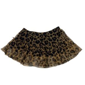5/$25 Girls Jumping Beans leopard print tuelle skirt